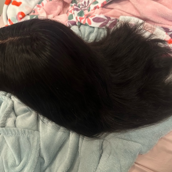 5x5 Human Hair Closure Wig 14? Inch Transparent Lace Wear & Go Glueless Wig Bob - Picture 5 of 6